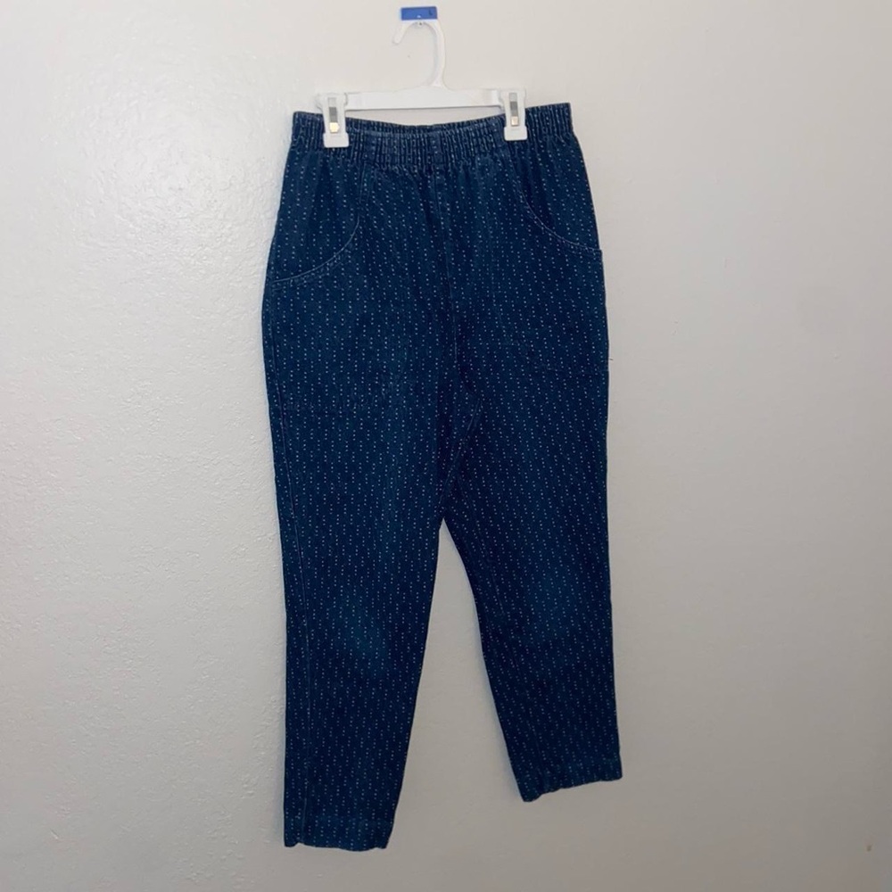 American Vintage graphic printed Jean joggers streetwear hipster fashion pants
